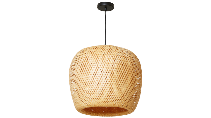 The Conran Shop bamboo lamp, handwoven in Vietnam, £155