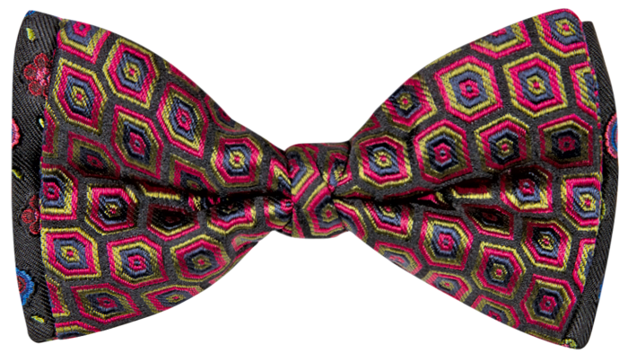 Etro two-fabric bow tie, £110, etro.com