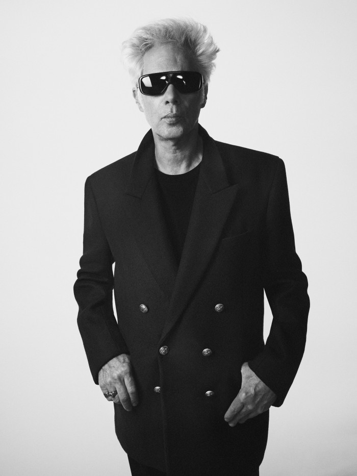 Film director Jim Jarmusch in Saint Laurent by Anthony Vaccarello Menswear SS23