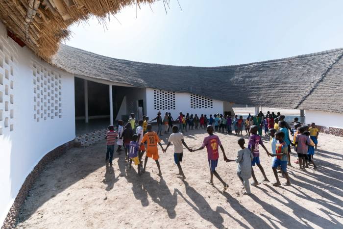 Fass School in Senegal, which the Albers Foundation helped to set up