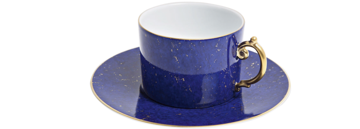 L’Objet Lapis cup and saucer, £265 for set of two, frankbros.com