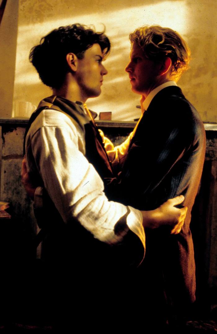 Rupert Graves as Alec and James Wilby as Maurice in Merchant-Ivory’s 1987 film version of ‘Maurice’