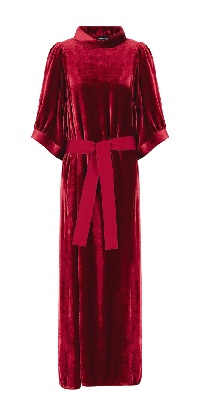Armani dress, £2,300