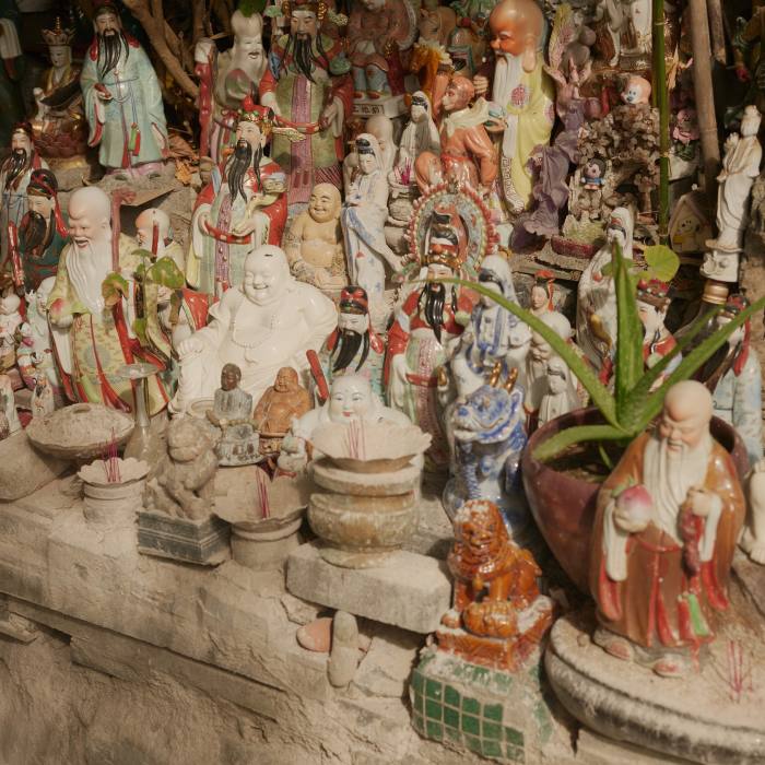 The ‘Sky Full of Gods and Buddhas’ is home to more than 2,000 abandoned religious statues