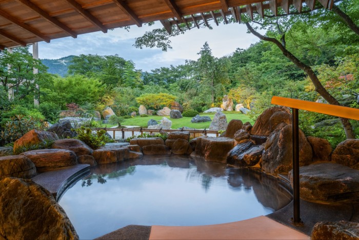 An annex at Gora Kadan Spa in Hakone National Park, south of Tokyo