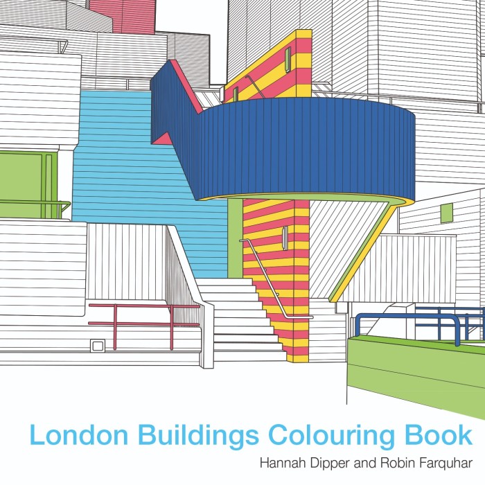 London Buildings Colouring Book by Hannah Dipper and Robin Farquhar (Batsford, £7.99)