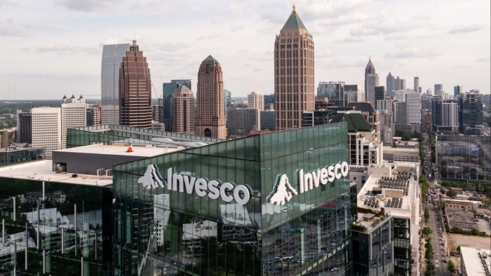 The Invesco headquarters in Atlanta, Georgia, US 