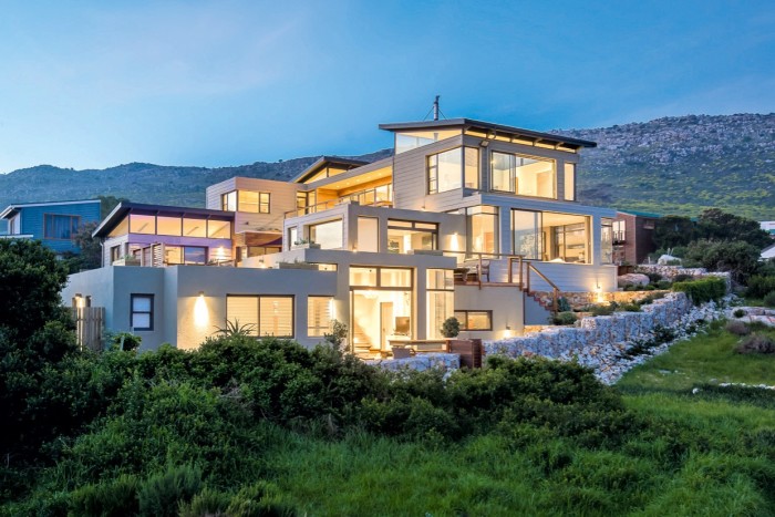 A two-bedroom villa in the conservation village of Scarborough, South Africa, about £1.04m, through Greeff