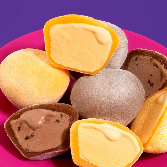 My/Mochi’s mango and double chocolate mochi ice creams