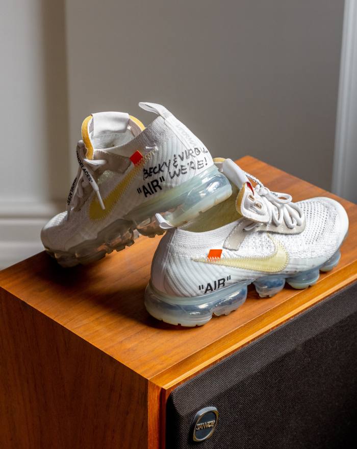 Nike VaporMax trainers signed by Virgil Abloh