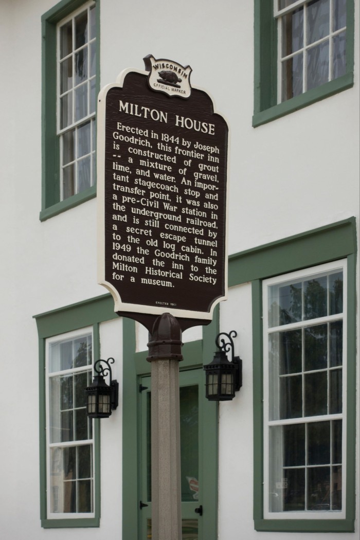 Milton House, part of the Underground Railroad in Wisconsin