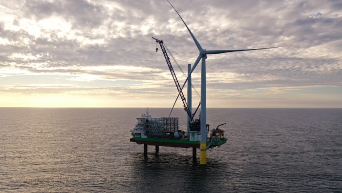 Ørsted offshore wind farm in UK