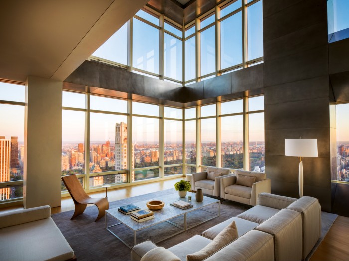 The penthouse at One Beacon Court in Manhattan, $35m through Christie’s International Real Estate