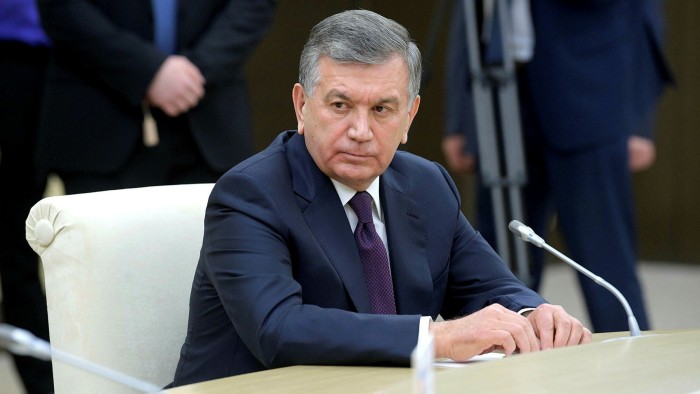 Uzbekistan president Shavkat Mirziyoyev