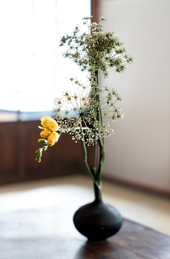 An Ikebana arrangement
