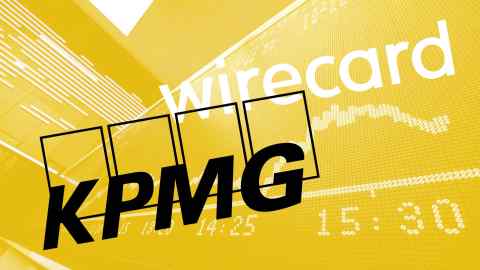 The publication of the KPMG report caused shares in the German group to drop