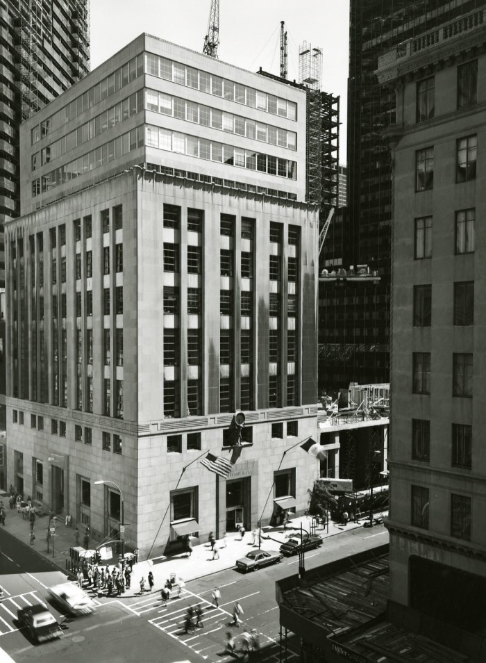 The 57th Street Tiffany & Co flagship store in 1979