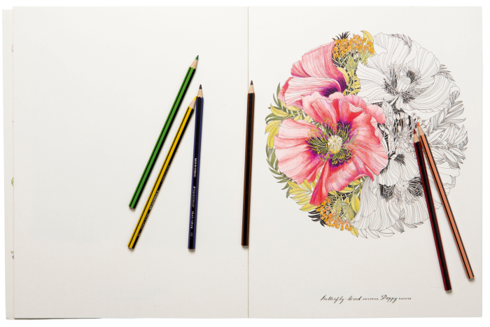 Floribunda: A Flower Colouring Book by Leila Duly (Laurence King, $22.50)