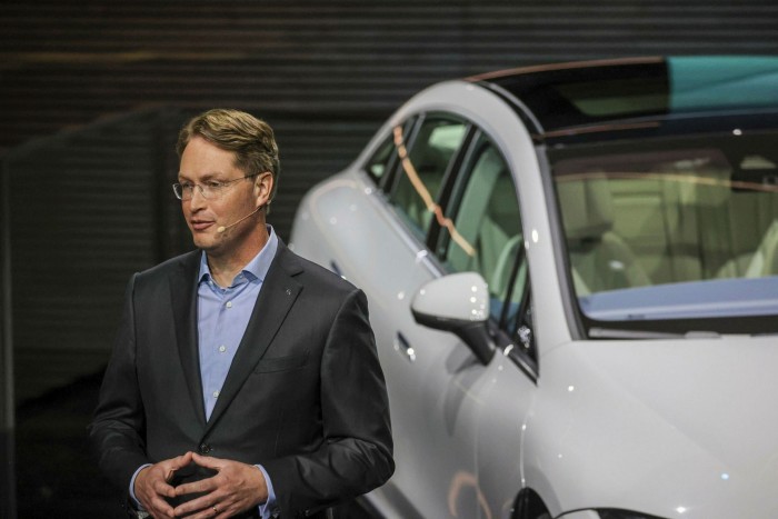 Ola Källenius, chief executive of Mercedes owner Daimler