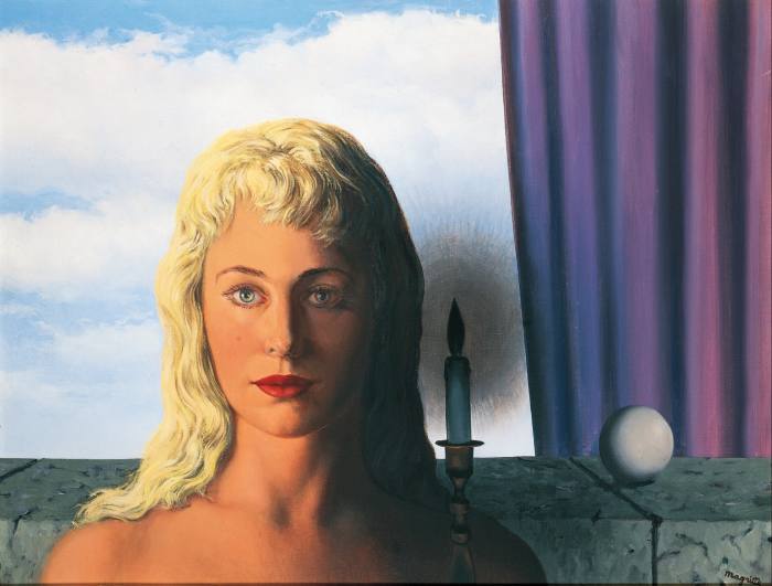 La Fée ignorante, 1956, by Magritte