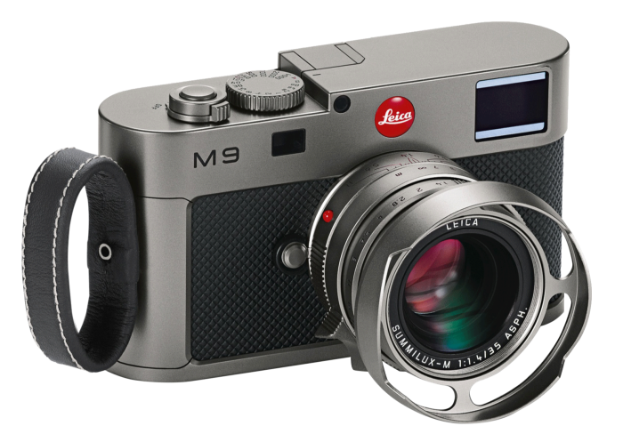 The Leica M9 Titanium camera, £19,800