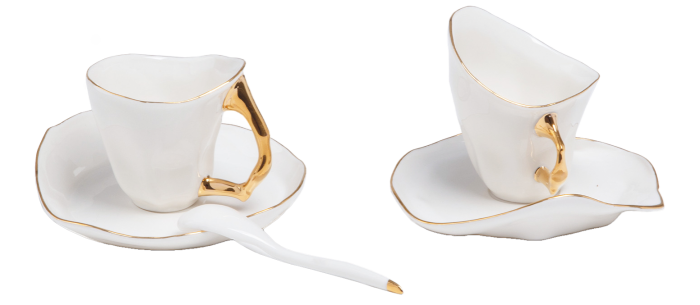 Jordanluca x Seletti porcelain tea cups, £110 for set