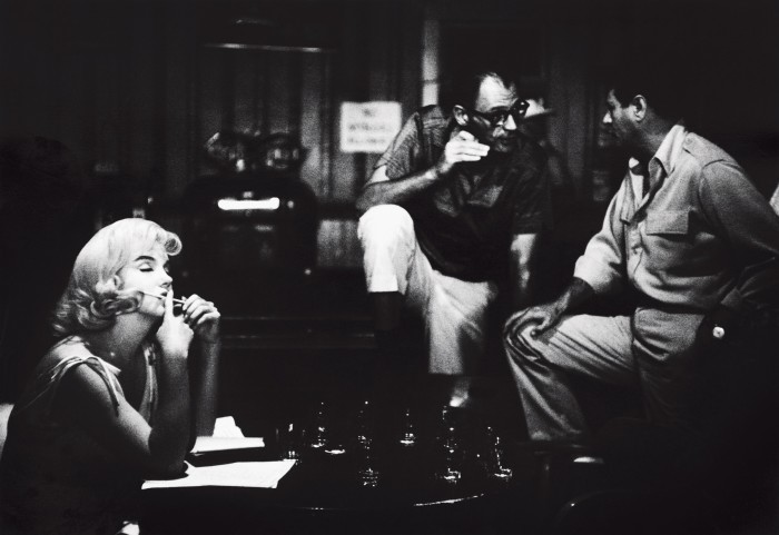 Marilyn Monroe learning her lines during the filming of ‘The Misfits’ in Reno, US, 1960
