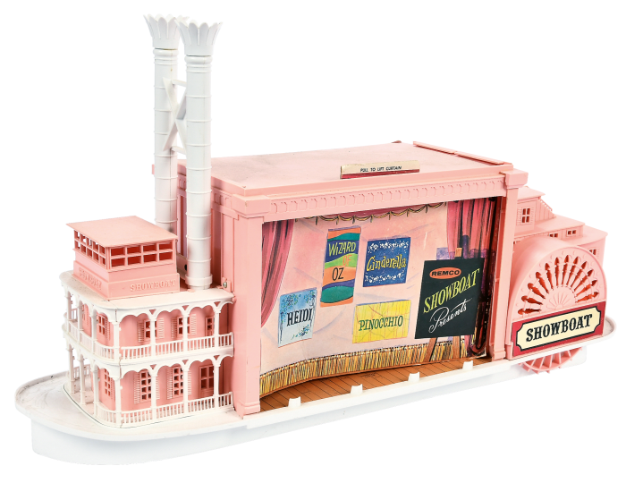 A 1962 Remco Showboat theatre set sold for £30 by Vectis in 2021