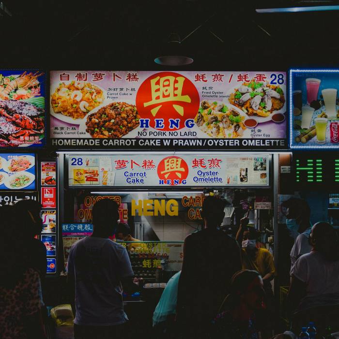Expect rush-hour queues of 30 minutes at the stall