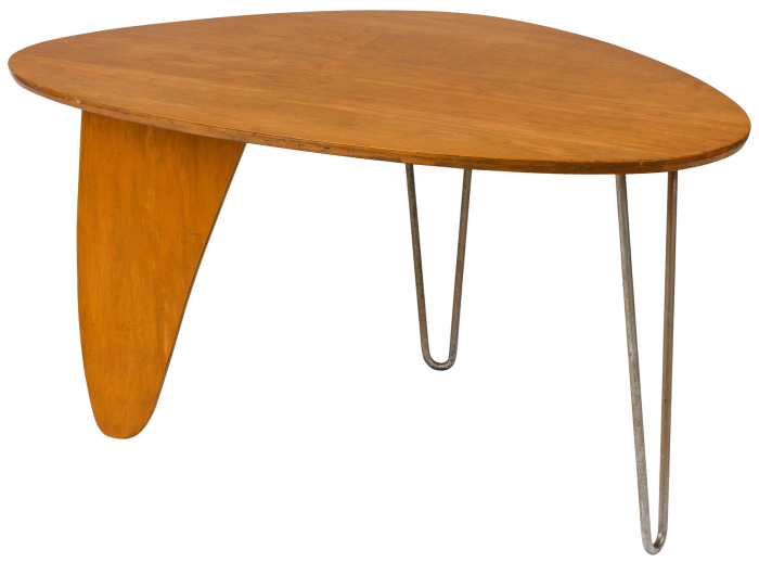 Isamu Noguchi for Herman Miller birch and steel Rudder dining table, $69,000, 1stdibs.com