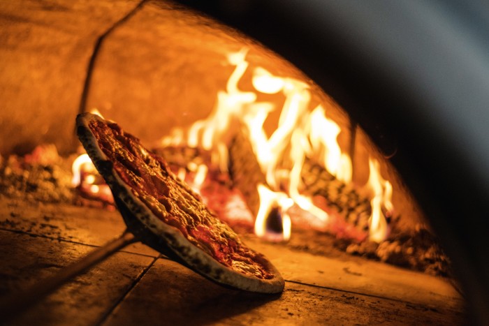 A pizza oven in London’s Homeslice
