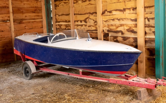 The late Duke of Edinburgh’s 1956 Albatross MkIII Super Sports Runabout speedboat