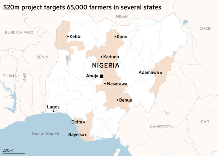 Special Report Nigeria Map