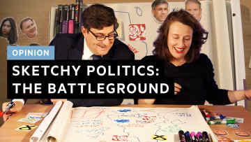 Sketchy politics: The battleground