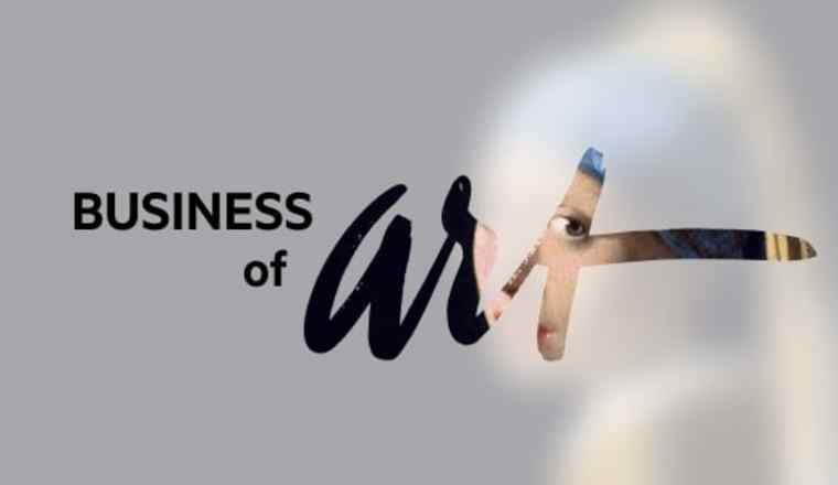 Promotional image for the event 'Business of Art' presented by FT Live