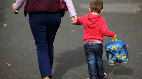File photo dated 13/10/15 of a woman and a child. An analysis by the TUC showed that working parents with children under five have seen nursery fees increase three times faster than their wages over the past decade. PRESS ASSOCIATION Photo. Issue date: Monday September 3, 2018. According to the new study childcare costs have risen by 52% since 2008 for families with a full-time and a part-time working parent. See PA story INDUSTRY Childcare. Photo credit should read: Brian Lawless/PA Wire