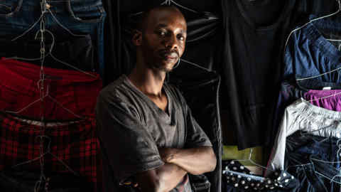 Nick Mututa is a 24 year old Kenyan with dreams of starting his own catering business, in the meantime he sell women's shoes to make a living