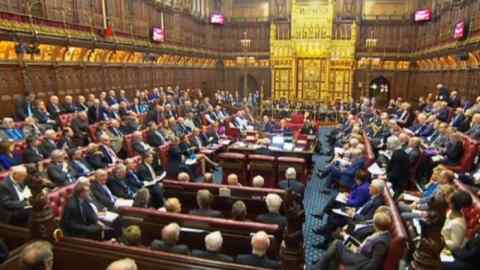 A packed House of Lords, London, as the Government is facing possible defeat in the House of Lords as peers push for guarantees over the rights of EU nationals living in the UK after Brexit. PRESS ASSOCIATION Photo. Picture date: Wednesday March 1, 2017. See PA story POLITICS Brexit. Photo credit should read: PA Wire