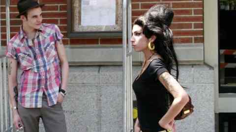 Amy Winehouse with Blake Fielder-Civil in New York, 2007