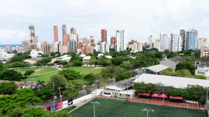 Aiming high: Barranquilla has enjoyed a surge of prosperity in recent years