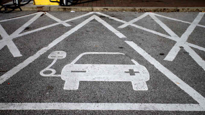Embargoed to 0001 Saturday March 07 File photo dated 12/06/15 of an electric car charging point at Chester Services. Chancellor Rishi Sunak has been urged to deliver an &quot;electrifying Budget&quot; to boost sales of electric vehicles (EVs). PA Photo. Issue date: Saturday March 7, 2020. The AA wants to see policies which remove perceived barriers to EV ownership, such as cost, range and the availability of charge points. See PA story TRANSPORT Budget. Photo credit should read: Peter Byrne/PA Wire