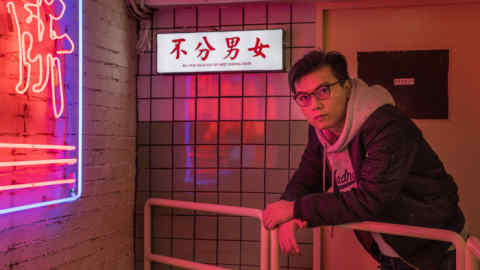 Beijing March 6th 2018 Stanley Chen posing for a portrait. Gilles Sabrié for The Financial Times