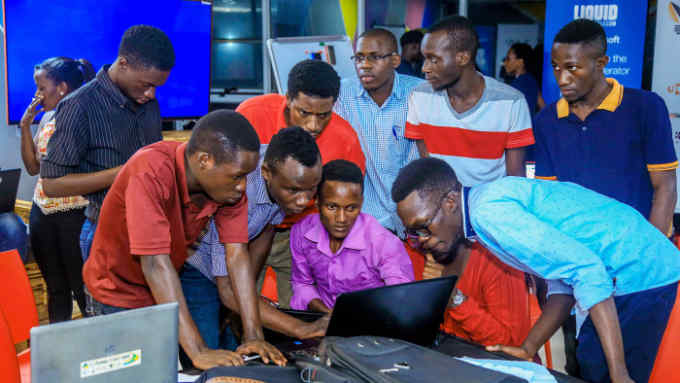 data scientists in Uganda participated in a machine learning hackathon hosted by Innovation Village using the Zindi platform to predict social media impact for businesses in Africa.