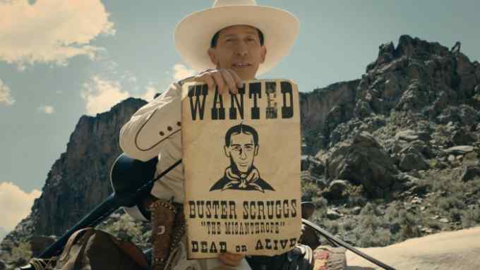 Tim Blake Nelson as Buster Scruggs in 'The Ballad of Buster Scruggs'