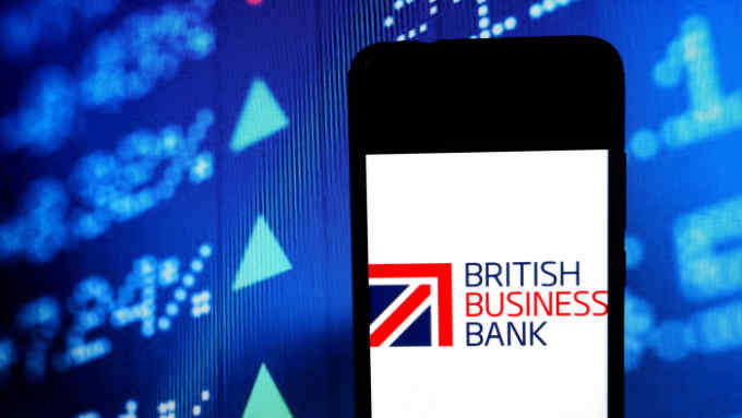 INDIA - 2020/04/30: In this photo illustration a British Business Bank logo seen displayed on a smartphone. (Photo Illustration by Avishek Das/SOPA Images/LightRocket via Getty Images)