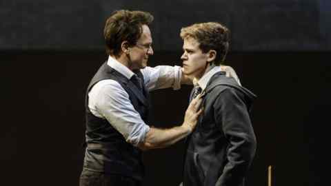 Jamie Parker, left, and Sam Clemmett in 'Harry Potter and the Cursed Child'