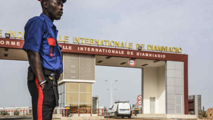 Diamniadio, Senegal (March 27, 2018) - New construction in Diamniadio, Senegal.