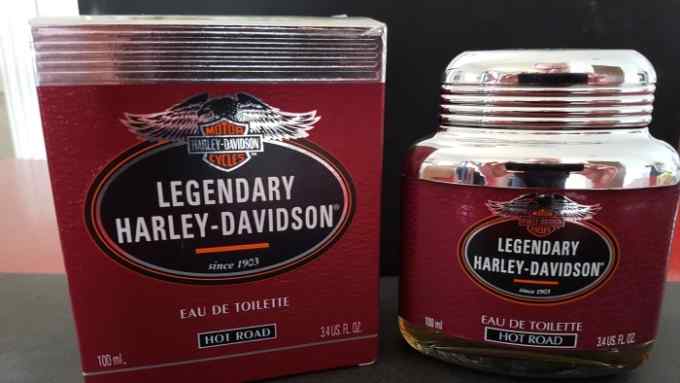 Harley Davidson perfume - Exhibits from the Museum of Failure in Sweden set up by Samuel West credit: Sofie Lindberg