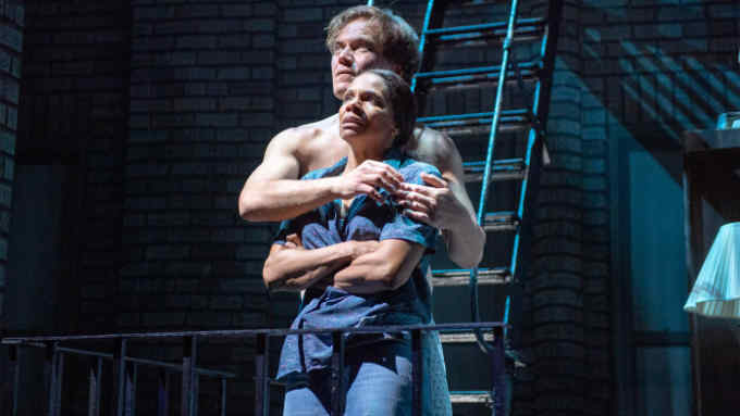 Audra McDonald and Michael Shannon in ‘Frankie and Johnny’