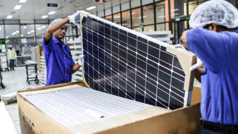 Solar attraction: the government is creating incentives for foreign investors